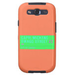 Capri Mickens  Swagg Street  Samsung Galaxy S3 Cases