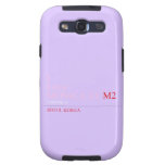 I Love MONiCA.SY  Samsung Galaxy S3 Cases