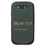 deaf  Samsung Galaxy S3 Cases