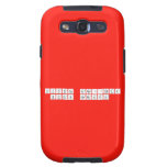 Cristina Fernández
 Hugo Gamaza  Samsung Galaxy S3 Cases