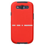 Think like a scientist  Samsung Galaxy S3 Cases