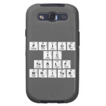 Period
 ic
 Table
 Writer  Samsung Galaxy S3 Cases