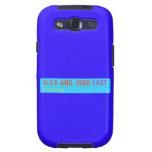 Alex and Josh  Samsung Galaxy S3 Cases