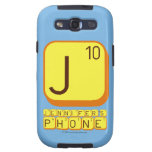 J
 JENNIFER'S
 PHONE  Samsung Galaxy S3 Cases