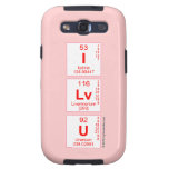 I
 Lv
 U  Samsung Galaxy S3 Cases