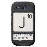 J
 JENNIFER'S
 PHONE  Samsung Galaxy S3 Cases