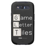 Game
 Letter
 Tiles  Samsung Galaxy S3 Cases