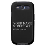 Your Name Street  Samsung Galaxy S3 Cases
