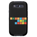 Periodic Table Writer  Samsung Galaxy S3 Cases