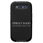 Street food  Samsung Galaxy S3 Cases