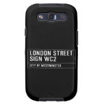 LONDON STREET SIGN  Samsung Galaxy S3 Cases