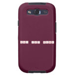 mary joy ferrer  Samsung Galaxy S3 Cases