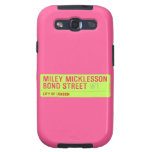 miley micklesson bond street  Samsung Galaxy S3 Cases