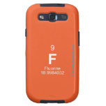 F  Samsung Galaxy S3 Cases