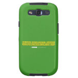 BAJOPS SAYS TRUST NOBODY
 THEY SHOW TO YOU IN YOUR PRESENCE AND SPEAK ILL OF YOU IN YOUR ABSENCE
 THEY HUG YOU AND STAB YOUR BACK
 THEY KISS YOU AND EXCHANGE VENOM RATHER THAN SALIVA  Samsung Galaxy S3 Cases