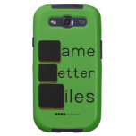 Game
 Letter
 Tiles  Samsung Galaxy S3 Cases
