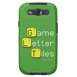 Game Letter Tiles  Samsung Galaxy S3 Cases