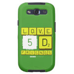Love
 5D
 Friends  Samsung Galaxy S3 Cases