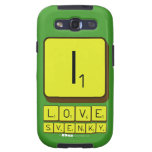 i
 love 
 svenky  Samsung Galaxy S3 Cases