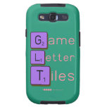 Game
 Letter
 Tiles  Samsung Galaxy S3 Cases