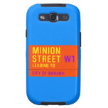 Minion Street  Samsung Galaxy S3 Cases