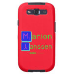 Marion
 Janssen  Samsung Galaxy S3 Cases