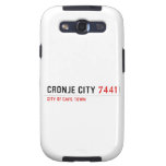 Cronje City  Samsung Galaxy S3 Cases
