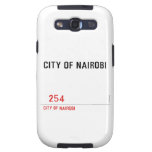 city of nairobi       Samsung Galaxy S3 Cases