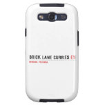 brick lane curries  Samsung Galaxy S3 Cases