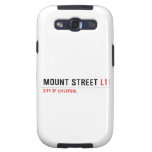 Mount Street  Samsung Galaxy S3 Cases