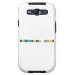 Elements Matter
   Samsung Galaxy S3 Cases