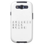 Periodic Table Writer  Samsung Galaxy S3 Cases