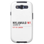 Nhlamulo  Samsung Galaxy S3 Cases