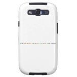 es mejor no tener cosas que tener cosas y no tener con quien compartirlas  Samsung Galaxy S3 Cases