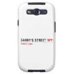 gabby's street  Samsung Galaxy S3 Cases