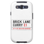 Brick Lane Curry  Samsung Galaxy S3 Cases