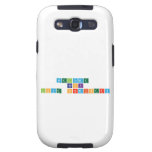 welcome 
 back
 love chemistry  Samsung Galaxy S3 Cases