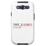 TEXT_2  Samsung Galaxy S3 Cases