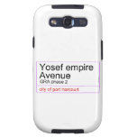 Yosef empire  Avenue   Samsung Galaxy S3 Cases