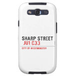 SHARP STREET   Samsung Galaxy S3 Cases