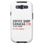 Coffee shop Caracas  Samsung Galaxy S3 Cases