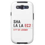 sha la la  Samsung Galaxy S3 Cases