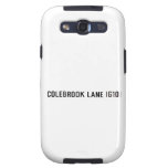 COLEBROOK LANE  Samsung Galaxy S3 Cases