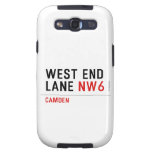 West End  Lane  Samsung Galaxy S3 Cases