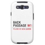 Back Passage  Samsung Galaxy S3 Cases