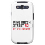 king Rocchi Street  Samsung Galaxy S3 Cases