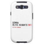 Sonia olive heights  Samsung Galaxy S3 Cases