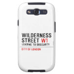 Wilderness  Street  Samsung Galaxy S3 Cases