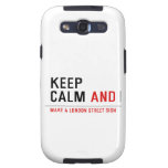 KEEP  CALM  Samsung Galaxy S3 Cases