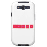jazzy  Samsung Galaxy S3 Cases